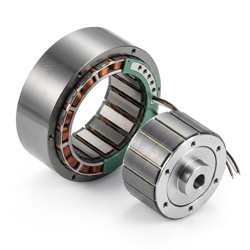 Frameless Servo Motor Copper Coil Stator