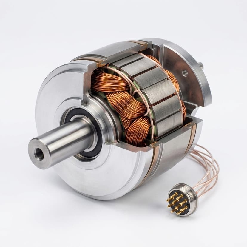 Frameless Servo Motor Engineering Grade Asset