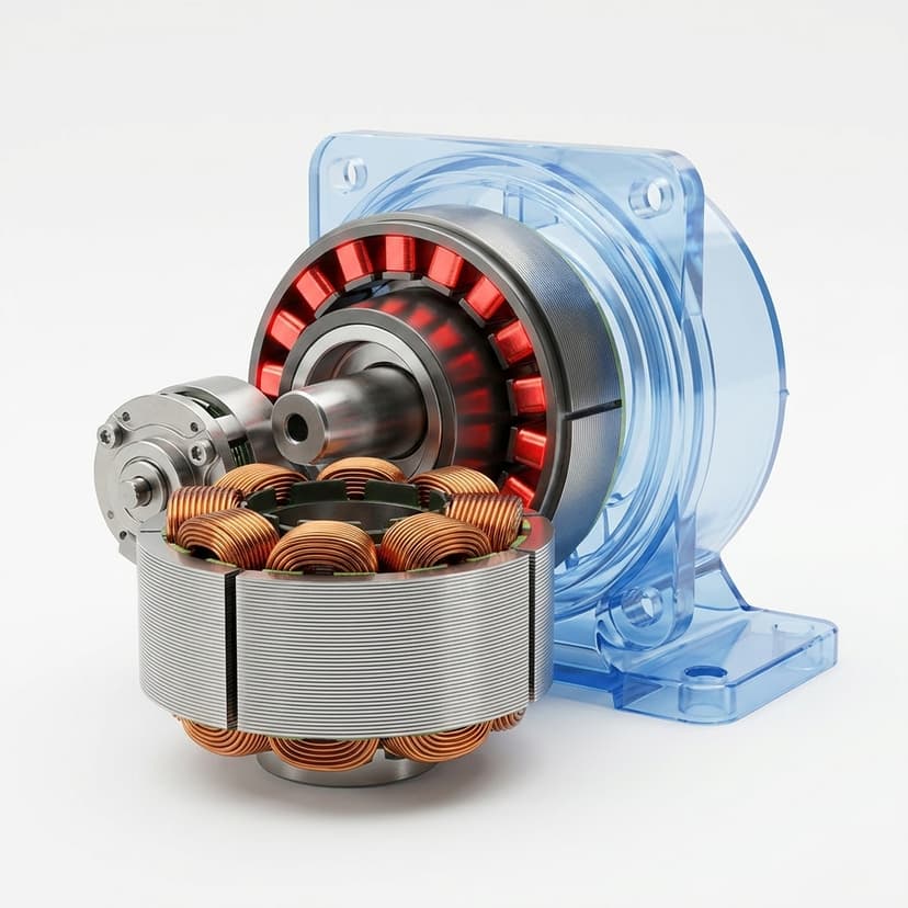 Frameless Servo Motor Engineering Grade Asset