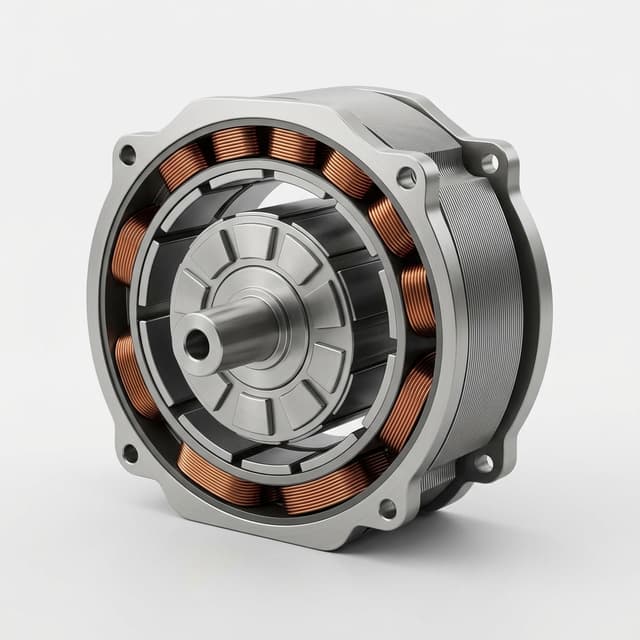 Frameless Servo Motor Industrial Grade Rotor Stator