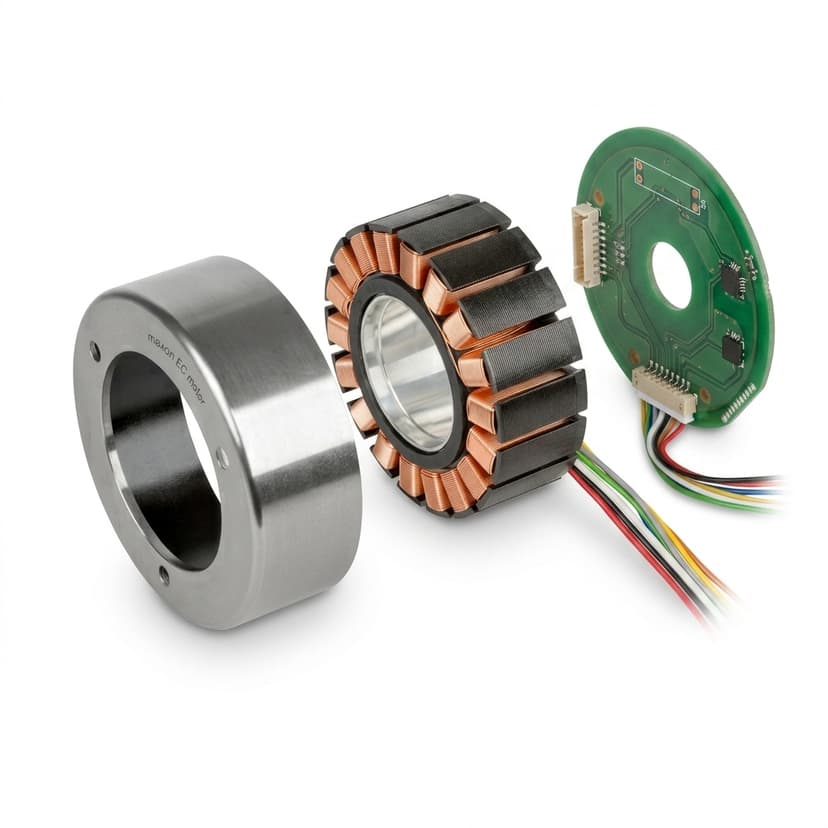 Direct drive stator integration